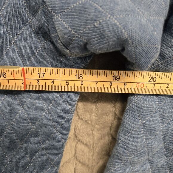 Marine Layer‎ Bomber Jacket XS Womens Blue Quilted Full Zip Lightweight - Picture 4 of 6